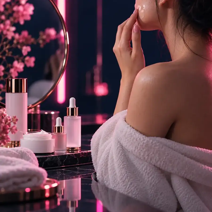 Creator campaign concept for a skincare brand
