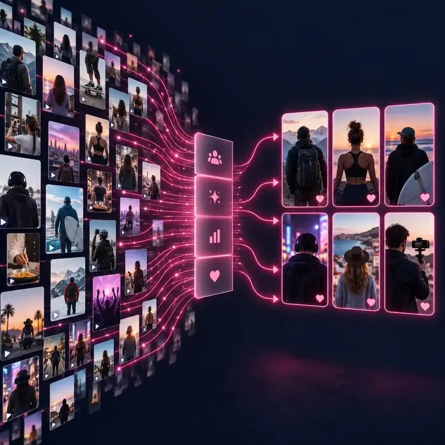 Influencer campaign research and creator selection workspace