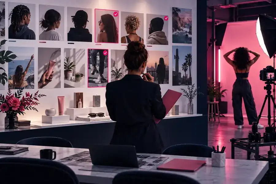 Creator discovery and campaign planning in an influencer marketplace